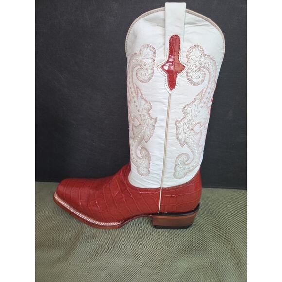 Boots Ferrini Italia D-Toe US Size 8D Made in Italy Western Style main image 15